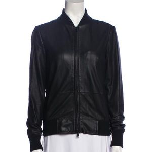 Vince leather bomber jacket